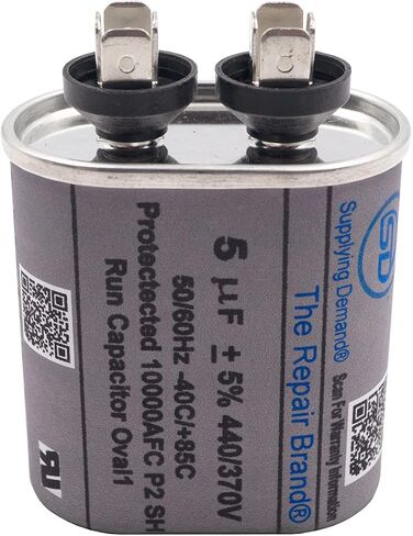 Supplying Demand CR5X440 440V 5 MFD Oval Run Capacitor in Saudi Arabia