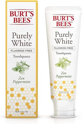 P&G-Burts Bees Toothpaste Purely White 4.7 Ounce Zen Peppermint (Pack of 2) in Kuwait