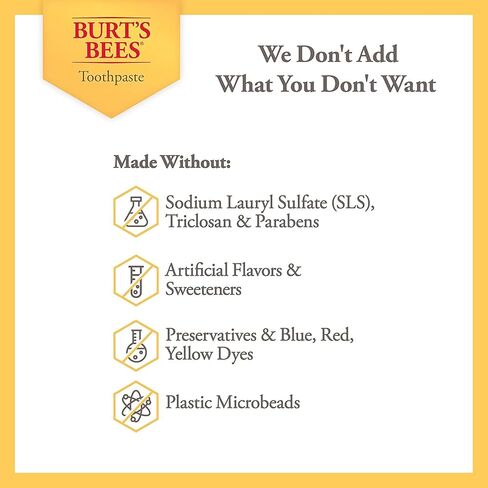 P&G-Burts Bees Toothpaste Purely White 4.7 Ounce Zen Peppermint (Pack of 2) in Kuwait