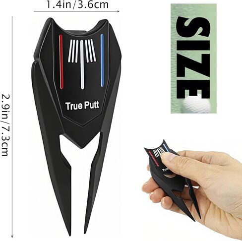 Golf Fork Golf Ball Marker Alignment Tool Golf Equipment in Kuwait
