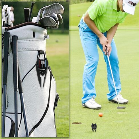 Golf Fork Golf Ball Marker Alignment Tool Golf Equipment in Kuwait