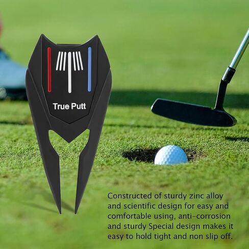 Golf Fork Golf Ball Marker Alignment Tool Golf Equipment in Kuwait