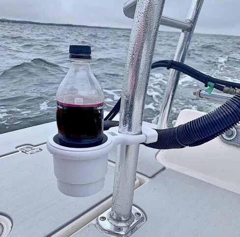 حامل كأس القوارب البحرية Universal Clamp-on Mount ، Cuda Cup/Smart Cup Technology ، حاملي أكواب مقاوم للطقس للقوارب ، Treestands ، الدراجات والمزيد in Saudi Arabia