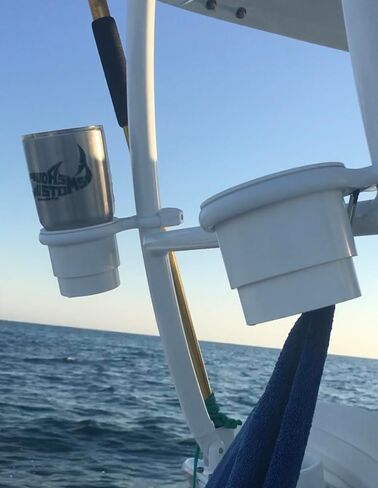 حامل كأس القوارب البحرية Universal Clamp-on Mount ، Cuda Cup/Smart Cup Technology ، حاملي أكواب مقاوم للطقس للقوارب ، Treestands ، الدراجات والمزيد in Saudi Arabia