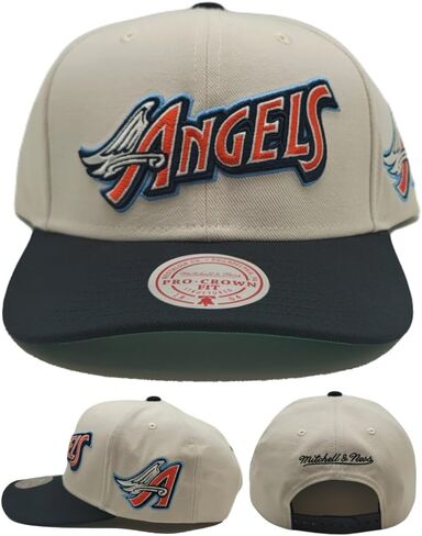 Los Angeles Angels of Anaheim New Off Word Pro Off White Black Blue Era Snapback Hat Cap in Saudi Arabia