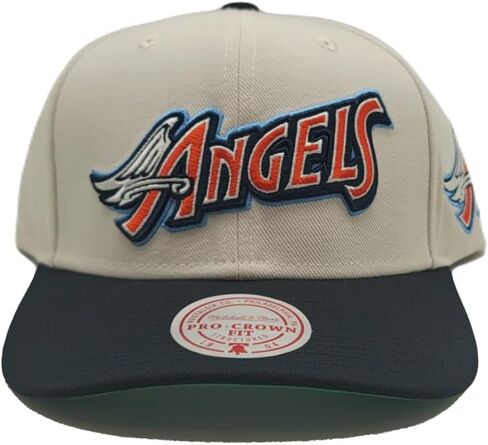 Los Angeles Angels of Anaheim New Off Word Pro Off White Black Blue Era Snapback Hat Cap in Saudi Arabia