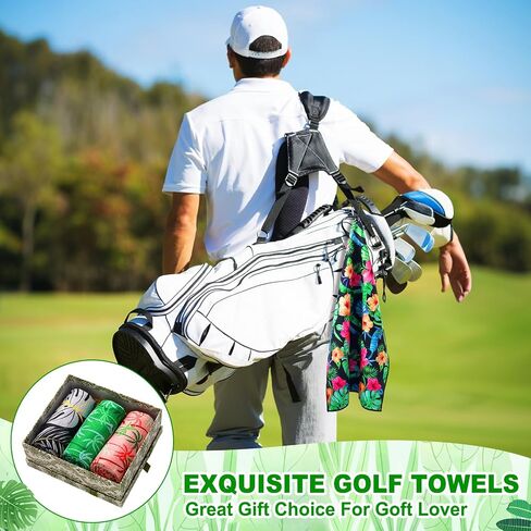 9 PCS Golf Tamel Bulk 24 × 16 بوصة من منشفة وافل الألياف الدقيقة مع مقطع ثلاثي إكسسوارات خرقة محمولة لحقيبة الجولف Mini Club Yoga Fitness Remove Sent Mud Dirt Sweat (Classic) in Saudi Arabia