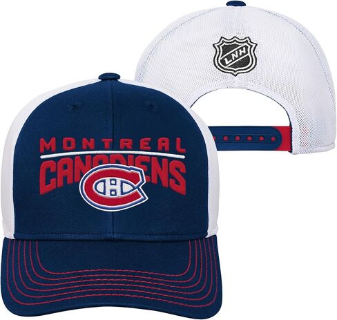 Outerstuff NHL Youth Boys قابلة للتعديل snapback meshback caper baseball ، OSFM in Saudi Arabia