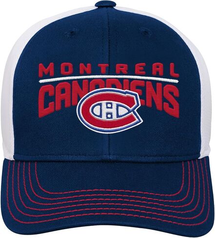 Outerstuff NHL Youth Boys قابلة للتعديل snapback meshback caper baseball ، OSFM in Saudi Arabia