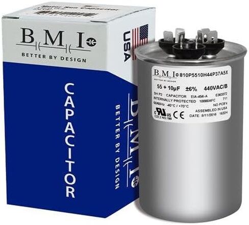 USA استبدال Rheem Ruud Capacitor 55+10 370 43-23204-38 43-101665-38 in Saudi Arabia