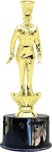 Express Medals Chef Cook Award Trophy Party Favor Gift Prize Including 4 Gold Color Decals to Custom Personalize The Black Round Base in Saudi Arabia
