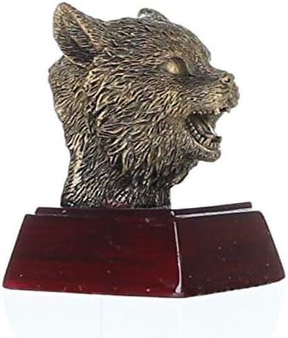 عقد العقد جوائز Wildcat Trophy - طوله 4 بوصات | جائزة Mascot Wildcat المحفورة - تخصيص الآن in Saudi Arabia