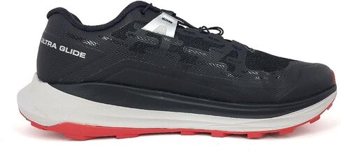 Salomon Men's Ultra Glide Trail Running Shoes for Men, Goji Berry/Black/Grey, 12 in Saudi Arabia
