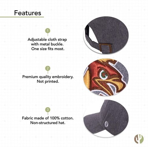 Desert Cactus Lehigh Baseball Hat Hat Mountain Hawks تم تطريزها قبعات قابلة للتعديل قابلة للتعديل in Saudi Arabia