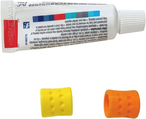 Toothpaste Refill Adapters 2PCs – Fits Crest & Colgate for Travel Packing in Saudi Arabia