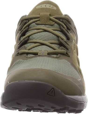 KEEN Men's Explore Waterproof Hiking Shoe, Black/Magnet, 8 in Saudi Arabia