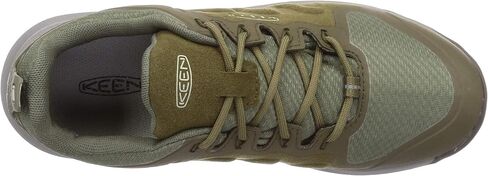 KEEN Men's Explore Waterproof Hiking Shoe, Black/Magnet, 8 in Saudi Arabia