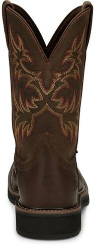 Justin Men's Driller Western Work Boot Steel Toe Tan 10.5 EE in Saudi Arabia