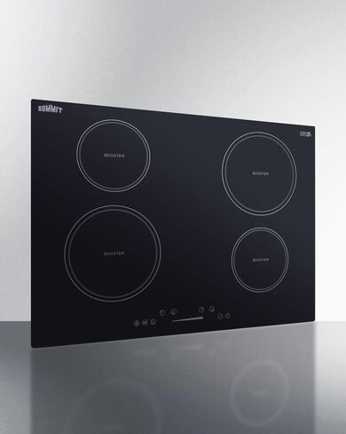 Summit Appliance SINC5B36W 36" Wide 208-240V 4-Zone Built-in Induction Cooktop in White Glass with Touch Controls, Automatic Shutoff, Residual Heat Indicator Light, Timer Function and Child Lock in Kuwait