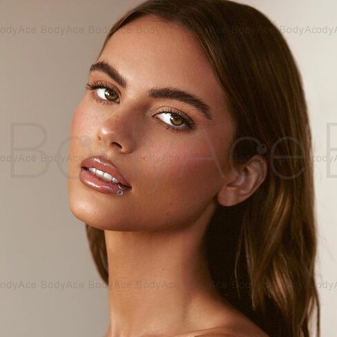 BodyAce Gold 925 Sterling Silver Bridge Piercing Jewelry 16G Niobium Spiral Rings for Lip Eyebrow Nose Ring Wukong Tight Hoop Band Helix Cartilage Earrings in Saudi Arabia