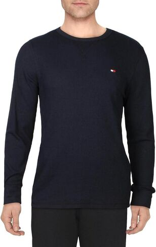 Tommy Hilfiger Men's Thermal Long Sleeve Crew Neck Shirt in Saudi Arabia