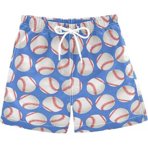 visesunny Little Boys Quick Dry Board Shorts Kids Swim Trunk Swimsuit Beach Shorts Swim Trunk for Infant Child Baby Teen in Kuwait