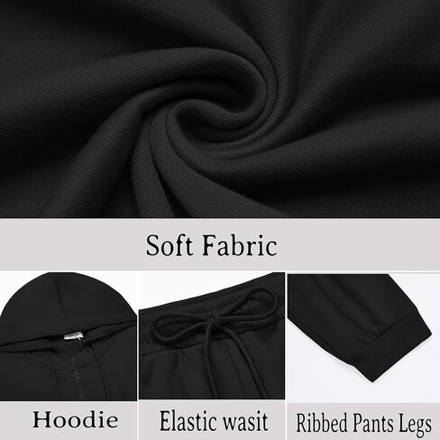 COOFANDY Sweatsuits للرجال 2 قطعة رياضية مجموعات كامل البريدي هوديي Sweatpants للرجال عارضة الرياضة ملايس الركض S-4XL in Kuwait