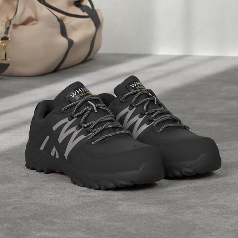 WHITIN Men's Steel Toe Slip Resistant Puncture Proof Construction Safety Work Shoes in Kuwait