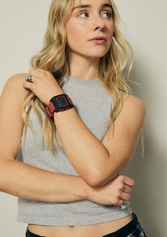 NIXON Base Tide Pro A1307 Digital Watch for Men and Women - Water Resistant Perfect for Surfing, Diving, Fishing - Water Sport Watches for Men - 42mm Watch Face, 24mm PU Band in Saudi Arabia
