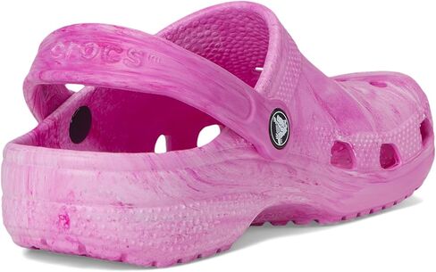 كروكس صندل كلاسيكي بنمط رخامي للاطفال الصغار 206838-6WS in Kuwait