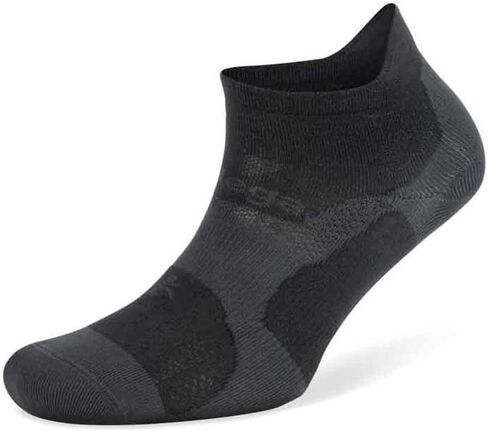 Balega Hidden Dry Moisture Wicking Performance No Show Athletic Running Socks for Men and Women (1 Pair),White, Large, New White in Kuwait