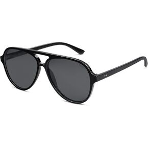 نظارات شمسية SOJOS Retro Polarized Aviator للنساء والرجال كلاسيكية بجسر مزدوج SJ2201 in Kuwait