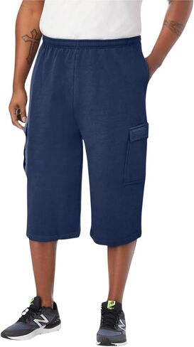 KingSize Men's Big & Tall Fleece Judo Shorts in Saudi Arabia
