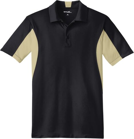 SPORT-TEK Men's Side Blocked Micropique Sport Wick Polo in Saudi Arabia