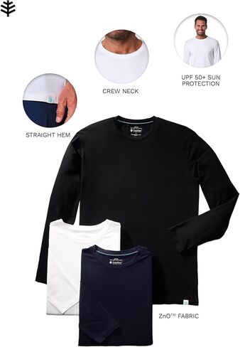 Men's Long Sleeve T-Shirt - UPF 50+ Sun Protection - Morada in Saudi Arabia