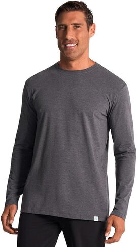 Men's Long Sleeve T-Shirt - UPF 50+ Sun Protection - Morada in Saudi Arabia