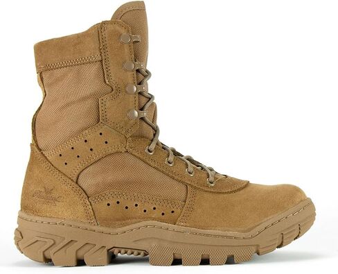 Thorogood Men's 813-8800 8" War Fighter Military Non-Safety Toe Boot, Coyote - 13 B(M) US in Saudi Arabia
