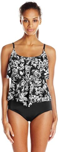 Maxine Of Hollywood Women's High Waist Hipster Bikini Swimsuit Bottom in Kuwait