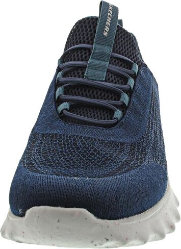 Skechers Mens Relaxed Fit Voston Reever Blue Lifestyle Sneakers Shoes 13 in Saudi Arabia