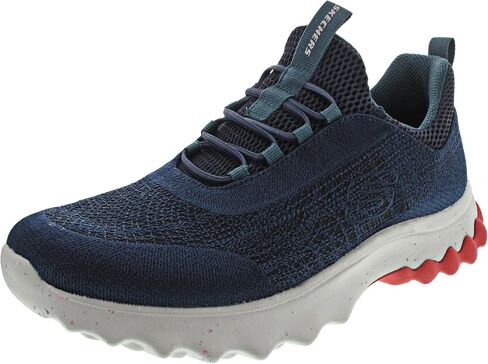 Skechers Mens Relaxed Fit Voston Reever Blue Lifestyle Sneakers Shoes 13 in Saudi Arabia