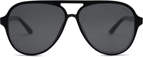 نظارات شمسية SOJOS Retro Polarized Aviator للنساء والرجال كلاسيكية بجسر مزدوج SJ2201 in Kuwait