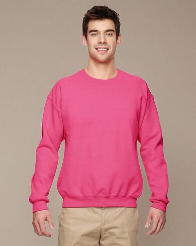 Gildan Activewear 50/50 Crewneck Sweatshirt, 5XL, Red in Kuwait