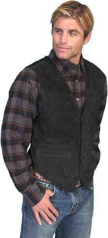 Scully Men's Suede Leather Western in Kuwait