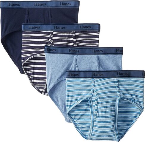 Hanes Ultimate Men's 4-Pack FreshIQ Tagless Cotton Brief in Saudi Arabia
