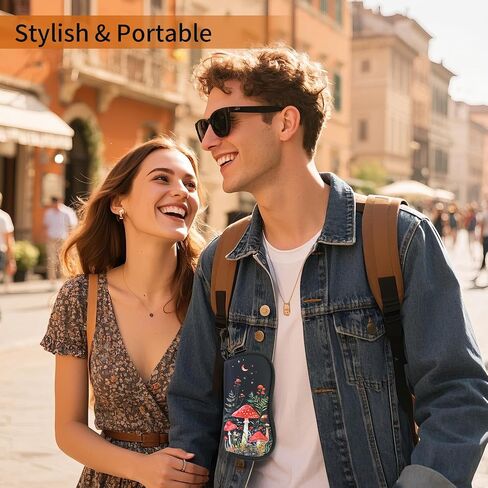 حافظة نظارات Kawaii من PerfectSight، حافظة نظارة بسحاب من النيوبرين مع مشبك، حقيبة سفر للنظارات الشمسية الناعمة اللطيفة للنساء والأطفال in Kuwait