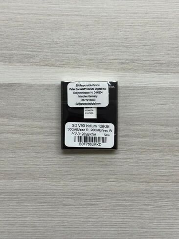 ProGrade Digital SDXC UHS-II V90 Iridium Memory Card (256GB) in Saudi Arabia