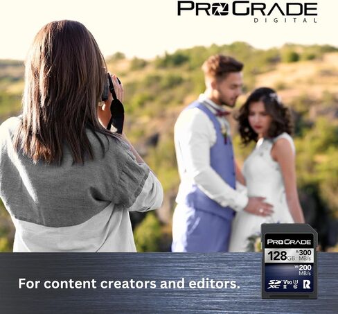 ProGrade Digital SDXC UHS-II V90 Iridium Memory Card (256GB) in Saudi Arabia