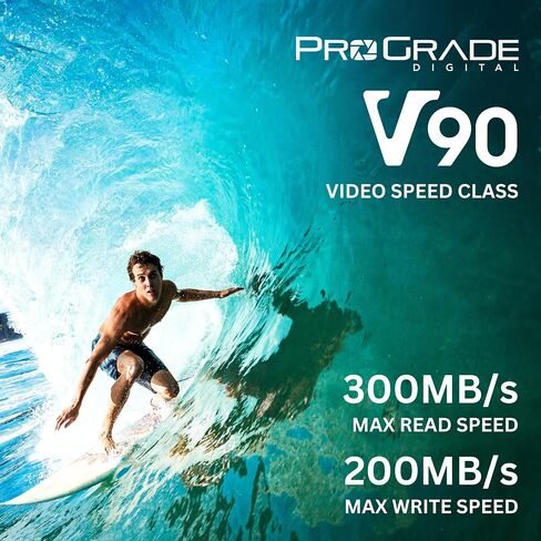 ProGrade Digital SDXC UHS-II V90 Iridium Memory Card (256GB) in Saudi Arabia