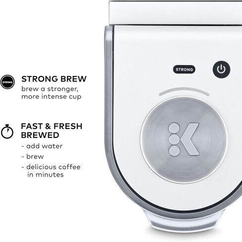 ماكينة صنع القهوة Keurig K-Mini Plus، مُجددة معتمدة، أسود (متجدد) in Kuwait