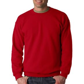 Gildan 18000 - Classic Fit Adult Crewneck Sweatshirt Heavy Blend - First Quality - Cardinal Red - X-Large in Saudi Arabia